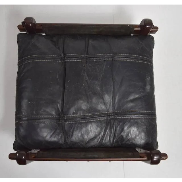 Brazilian Stool Footrest Ottoman by Jean Gillon For Sale In New York - Image 6 of 9