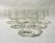 Glass 1960s Mid Century Modern Coupe Glassware Barware Set of 6 For Sale - Image 7 of 7