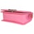 Animal Skin Pink Lambskin Lizard Small Boy Bag For Sale - Image 7 of 8