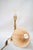Art Deco Jade Table Lamp with Brass and Fabric Shade, 1920s For Sale - Image 15 of 18