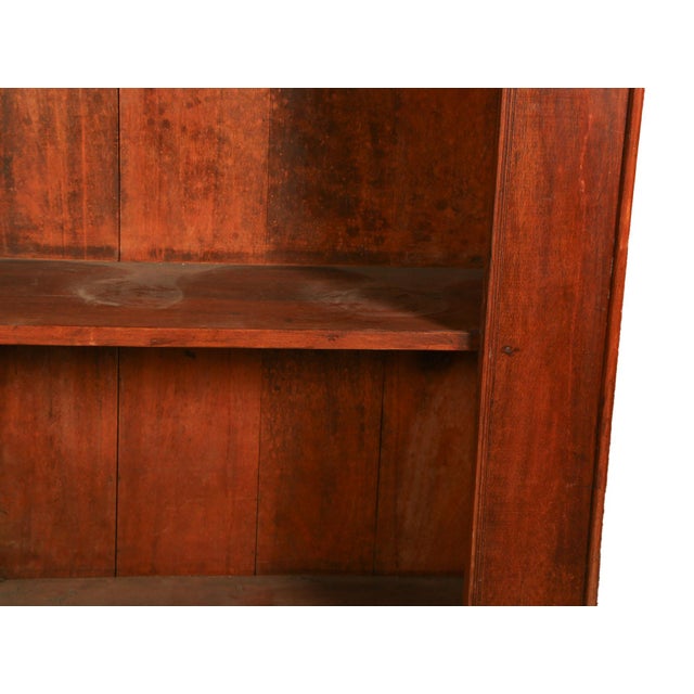 Wood Indian Teak Doorframe Now Bookcase, 19th Century With Later Elements For Sale - Image 7 of 17