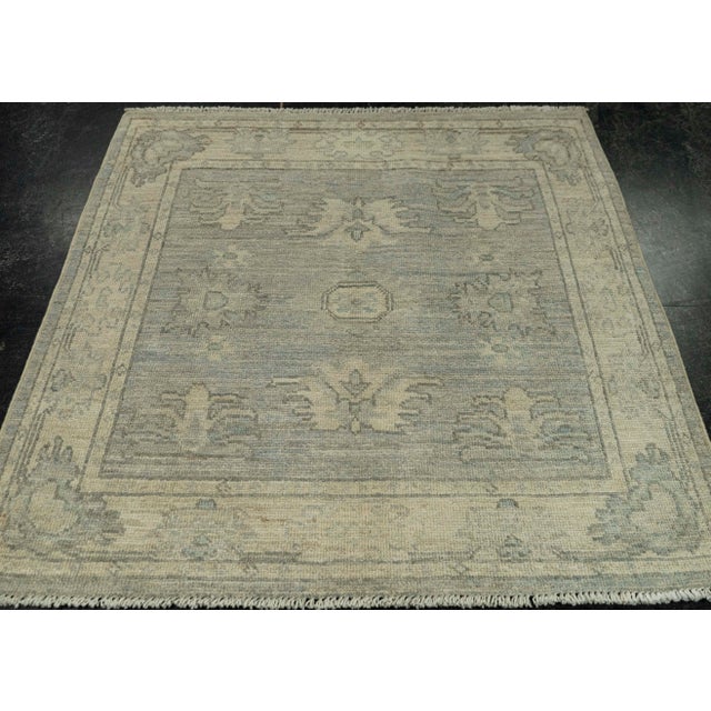 Oushak Square Rug 3' x 3'2" #21354 Explore a curated collection of hallway runners, wool rugs, and handmade masterpieces...