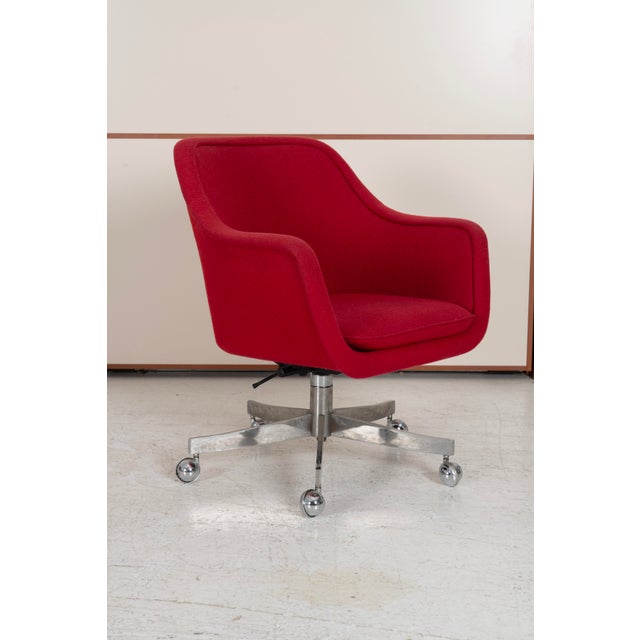 Brickel Associates Ward Bennett Desk Chair for Brickel Associates For Sale - Image 4 of 7