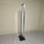 Mid-Century Modern Vintage Italian Floor Mirror in Aluminum and Green Marble, 1970s For Sale - Image 3 of 15