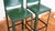1980s Mid-Century Matteo Grassi Green Saddle Leather Sistina Counter Stools - A Pair For Sale In Boston - Image 6 of 16