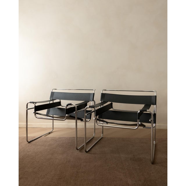 1970s Wassily B3 Lounge Chair by Marcel Breuer for Knoll International, 1970s For Sale - Image 5 of 18