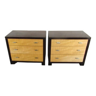 Stickley John Widdicomb Collection Pair of Nightstands For Sale
