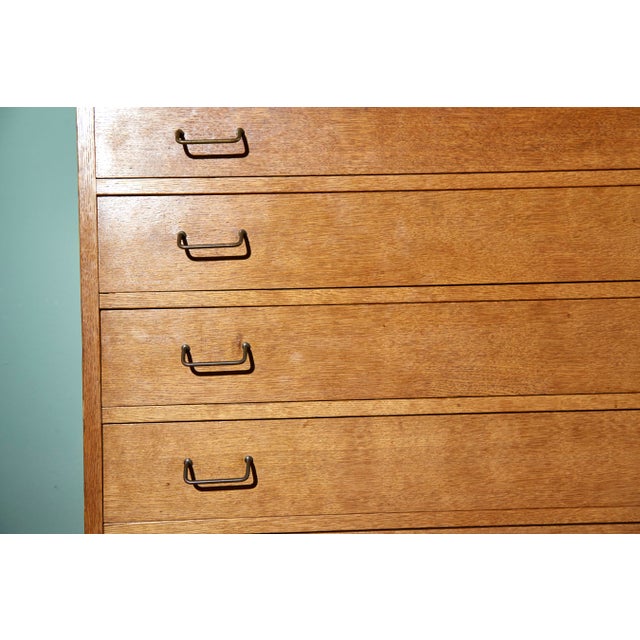 Danish Modern Oak Chest of Drawers by A.J. Iversen, 1940s For Sale - Image 6 of 7