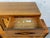 Mid-Century Two Piece Walnut and Burl Diamond Front High-Boy Dresser For Sale - Image 17 of 18