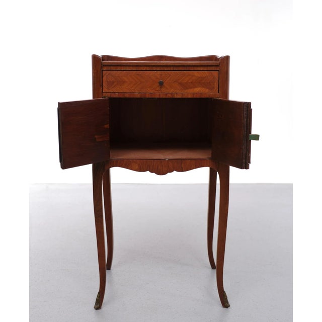 Wood Louis XVI Side Table France, 1935 For Sale - Image 7 of 12