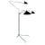 Mid-Century Modern Black Floor Lamp with Three Rotating Arms by Serge Mouille For Sale - Image 15 of 15