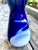 Late 20th Century Late 20th Century Attributed Koransha Arita Japanese Cobalt Blue Crane Porcelain Vase For Sale - Image 5 of 9