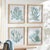 Coastal Coral Silhouettes In Soft Green, Set Of 4 For Sale - Image 3 of 4