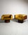 Corten Steel Seating Group, 1980s, Set of 2, in Very Good conditions. Designed 1980 to 1989