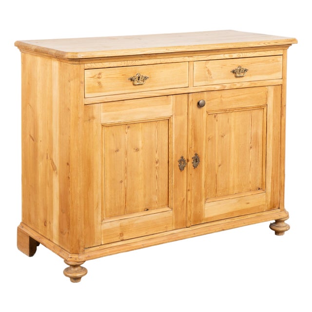19th Century Danish Pine Sideboard For Sale