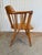 Wood Vintage Heywood Wakefield Ashcraft Line Captains Chairs – Set of 2 With Rattan-Look Design For Sale - Image 7 of 12