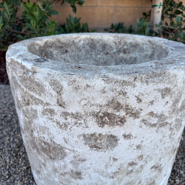 Stone Vintage Limestone Trough for Indoors or Outdoors For Sale - Image 7 of 9