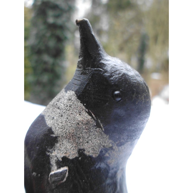 Antique Wooden Swallows in Clay Pot, 1890s For Sale - Image 12 of 15