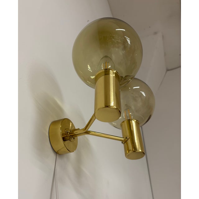 Model V149/2 Brass Wall Light by Hans-Agne Jakobsson, 1960s For Sale - Image 4 of 8