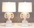 Mid-Century Modern 1960s Chapman White Ceramic Ram Head Lamps - a Pair For Sale - Image 3 of 9