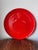 Waechtersbach Fun Factory Freestyle Red-Cherry Coupe Dinner Plates Set of 6 Made in Spain 10 1/8” diameter 7/8” height No...
