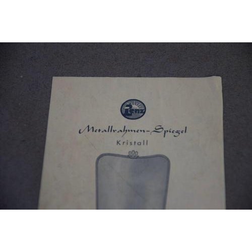 Italian Brass Framed Wall Mirror, 1960s For Sale - Image 10 of 12