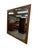 Mid-Century Modern Mid-Century Danish Modern Clark Eaton Teak Bevelled Wall Mirror For Sale - Image 3 of 8