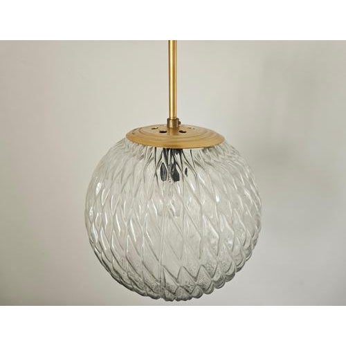 Mid-Century Plastic Pendant in the style of Limburg, Germany, 1970s For Sale - Image 4 of 12