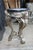 Late 20th Century Royal Bronze Studio Neoclassical Greek God Marble Pedestal Table Plant Stand 33" For Sale - Image 11 of 18
