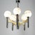 This impressive chandelier was designed by gaetano scolari in italy in the 1960s. An elegant fixture made of polished...