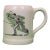 Mid 20th Century Paul Brown X Brooks Brothers Ceramic Mug With Tennis Player Scene For Sale