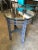 Bauhaus Postmodern Studio Pedestal Table in the Manner of Ken Price With Faux Granite Finish For Sale - Image 3 of 11