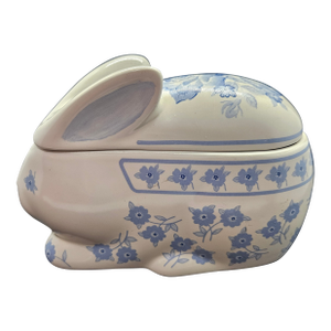 Vintage Crowning Touch Ceramic Trinket Box