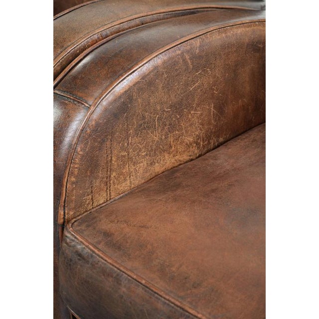 Vintage Sheepskin Armchairs, Set of 2 For Sale - Image 14 of 18