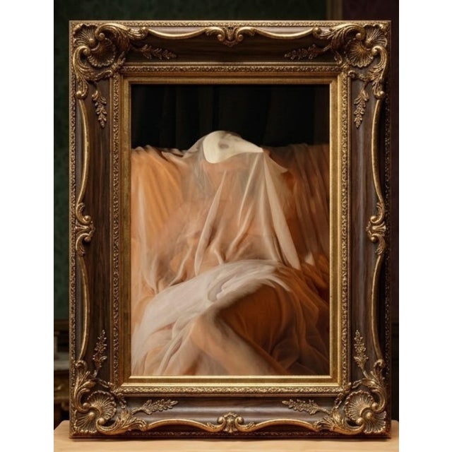 Vincenzo Marega, Composition 2, Nude, 2026, Giclee Print on Canvas For Sale - Image 4 of 4