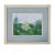 Impressionist Landscape Gouache Framed Watercolor Painting " Signed "Ann" For Sale - Image 3 of 10