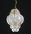 Set of 2 Amazing Venetian Lantern in Murano Reticello Glass, 1950s For Sale - Image 9 of 13