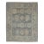 Gray Colorful Handwoven Turkish Oushak Rug 7'10" X 10' For Sale