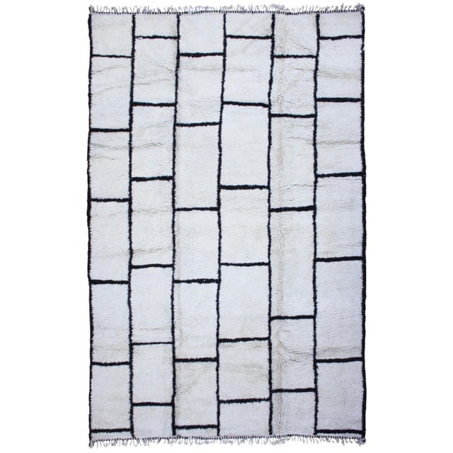 Early 21st Century Vintage Moroccan Rug - 10' X 14' For Sale In New York - Image 6 of 6