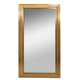 Large Gold Wall Mirror from Deknudt, 1975 For Sale