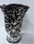 Marius Giuge (1909-1980) Vallauris - Footed vase with lava decoration, 20th century Signed under the base (see photo) Good...