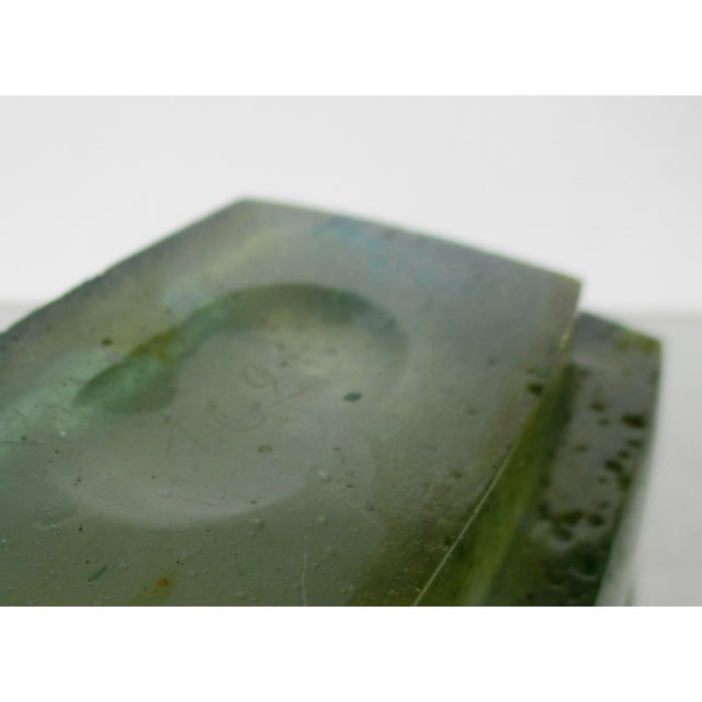 1980s Leperlier Pate De Ver Vase Circa 80s' For Sale - Image 5 of 8