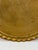 Large Vintage Engraved Brass Tray With Botanical Decoration and Scalloped Rim For Sale - Image 6 of 13