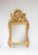 French Wooden Gilt Mirror with Crown, 1940s For Sale - Image 10 of 10