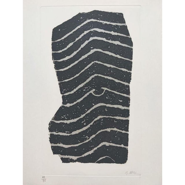 Modern Raoul Ubac, Paroles Peintes, 1975, Etching For Sale - Image 3 of 3
