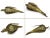 Metal Antique Brass Fruits and Gourd Model Figurines Ornaments With Wall Hanging Rack Decor - 7 Pieces For Sale - Image 7 of 12