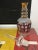 Traditional Etched Glass Decanter With Stopper For Sale - Image 3 of 9