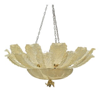 Vintage Murano Hanging Light, 1980s For Sale