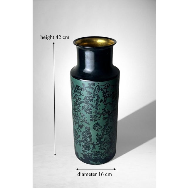 Finzi “Oro Zecchino” Decorated Ceramic Vase For Sale - Image 18 of 18