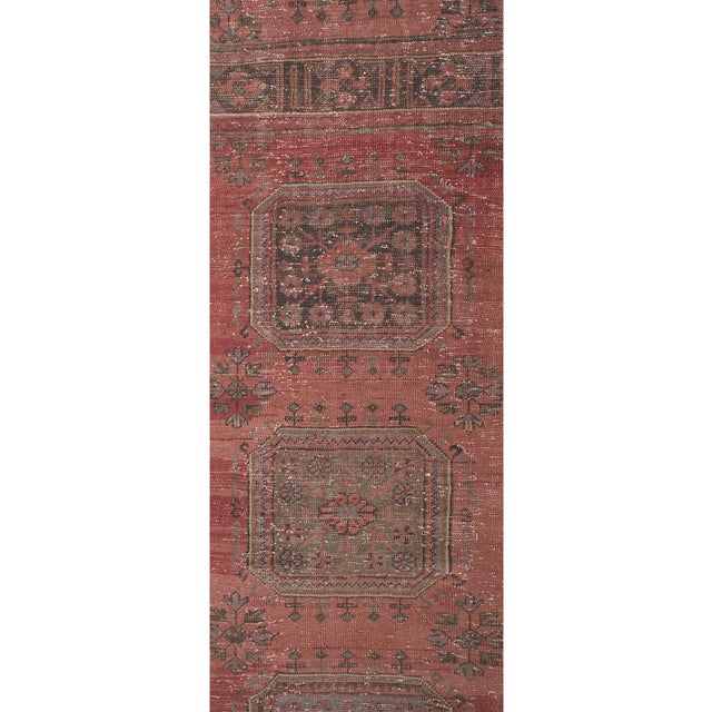 Mid 20th Century Vintage Turkish Stair Runner 2'6'' X 23'7'' For Sale - Image 6 of 12